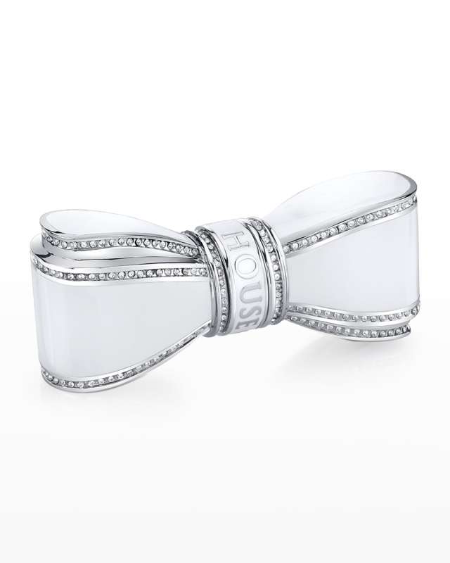 Bow White Lipstick Case